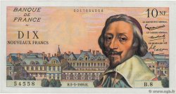 10 Nouveaux Francs RICHELIEU FRANCE  1959 F.57.01 SPL