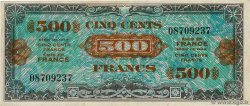 500 Francs DRAPEAU FRANCE  1944 VF.21.01 VF