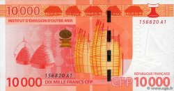 10000 Francs FRENCH PACIFIC TERRITORIES  2014 P.08 EBC+