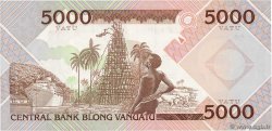 5000 Vatu Petit numéro VANUATU  1989 P.04 ST