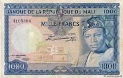 1000 Francs MALí  1960 P.09a
