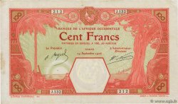 100 Francs DAKAR FRENCH WEST AFRICA Dakar 1926 P.11Bb