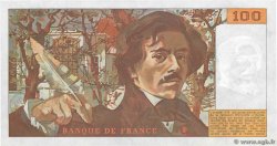 100 Francs DELACROIX modifié FRANCE  1984 F.69.08a UNC-