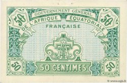 50 Centimes AFRIQUE ÉQUATORIALE FRANÇAISE  1917 P.01a SPL+