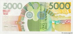 5000 Francs Essai BELGIUM  1992 P.- UNC-