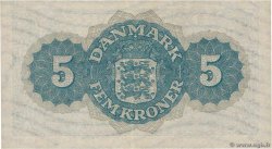 5 Kroner DINAMARCA  1944 P.035a q.AU