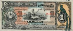 1 Peso GUATEMALA  1914 PS.173c MBC+