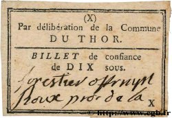 10 Sous FRANCE régionalisme et divers Le Thor 1792 Kc.13.163a