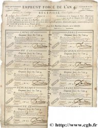 5 Livres - 5 Francs Planche FRANCIA Paris 1795 P.- MBC