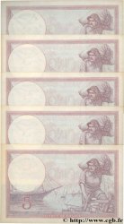 5 Francs FEMME CASQUÉE Consécutifs FRANCIA  1931 F.03.15 EBC+