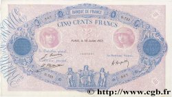 500 Francs BLEU ET ROSE FRANCE  1923 F.30.27