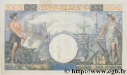 1000 Francs COMMERCE ET INDUSTRIE FRANCE  1944 F.39.09 AU