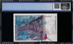 50 Francs SAINT-EXUPÉRY Épreuve FRANCIA  1984 NE.1984 FDC