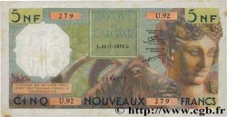 5 Nouveaux Francs ALGÉRIE  1959 P.118a TTB