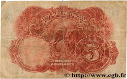 5 Angolares ANGOLA  1926 P.066 q.MB
