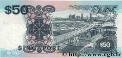 50 Dollars SINGAPUR  1987 P.22b ST