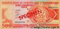 500 Vatu Spécimen VANUATU  1993 P.05bs AU+