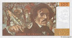 100 Francs DELACROIX modifié FRANCE  1978 F.69.01c UNC-
