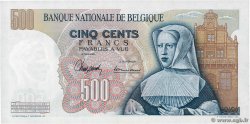 500 Francs BELGIUM  1963 P.135a UNC-