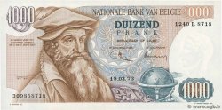 1000 Francs BELGIUM  1973 P.136b UNC