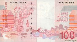 100 Francs BELGIEN  1995 P.147 ST
