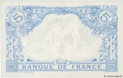 5 Francs BLEU FRANCIA  1915 F.02.26 AU