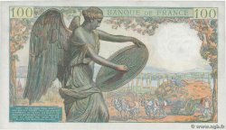 100 Francs DESCARTES FRANCE  1944 F.27.04 AU-