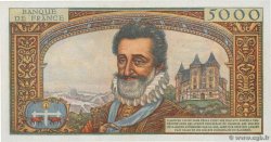 5000 Francs HENRI IV FRANCIA  1957 F.49.02 q.SPL