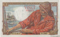 20 Francs PÊCHEUR FRANCE  1950 F.13.17