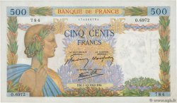 500 Francs LA PAIX FRANCE  1942 F.32.41