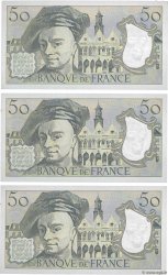 50 Francs QUENTIN DE LA TOUR Consécutifs FRANCIA  1985 F.67.11 AU