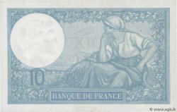 10 Francs MINERVE FRANCE  1937 F.06.18 AU-