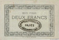 2 Francs FRANCE régionalisme et divers Nœux-Les-Mines 1914 JP.62-0995