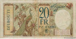 20 Francs DJIBOUTI  1943 P.12A TB+