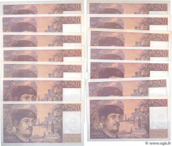20 Francs DEBUSSY Lot FRANCIA  1988 F.66.09 q.FDC
