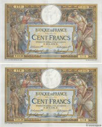 100 Francs LUC OLIVIER MERSON sans LOM Consécutifs FRANCE  1914 F.23.06 pr.SUP