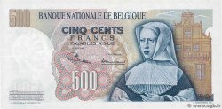 500 Francs BELGIQUE  1970 P.135a SUP