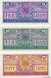 5, 10 et 50 Cents Lot UNITED STATES OF AMERICA  1964 P.M050, P.M051 et P.M053 AU