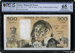 500 Francs PASCAL FRANCIA  1988 F.71.39 FDC