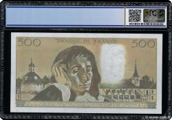 500 Francs PASCAL FRANCE  1988 F.71.39 UNC