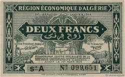 2 Francs ALGÉRIE  1944 P.099a TTB