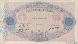 500 Francs BLEU ET ROSE FRANCE  1926 F.30.29 VF-