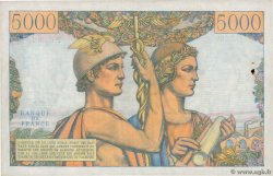 5000 Francs TERRE ET MER FRANCE  1957 F.48.14 pr.TTB