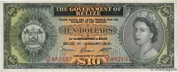 10 Dollars BELIZE  1976 P.36c TTB