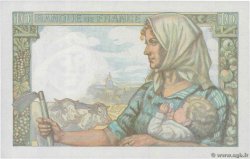 10 Francs MINEUR FRANKREICH  1943 F.08.09 fST+