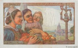 20 Francs PÊCHEUR FRANCIA  1947 F.13.11 q.FDC