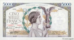 5000 Francs VICTOIRE Impression à plat FRANCIA  1939 F.46.08 EBC+