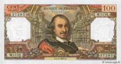 100 Francs CORNEILLE FRANCIA  1977 F.65.59 q.FDC