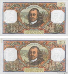 100 Francs CORNEILLE Lot FRANCIA  1978 F.65.63 q.FDC