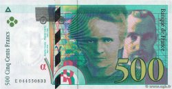 500 Francs PIERRE ET MARIE CURIE FRANCE  2000 F.76.05